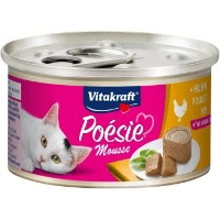 Hrană umedă pentru pisici Vitakraft Poesie Mousse Chicken 85g 23pcs (31538)
