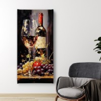 Pictură ArtShop Fruit and Wine 40x80cm (PET289-M-PL)