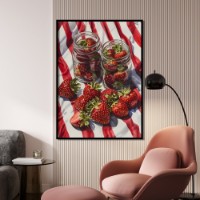 Pictură ArtShop Strawberries 40x60cm (PET245-L-L)