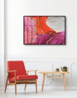 Pictură ArtShop Scarlet Shades 90x60cm (PFLD17)