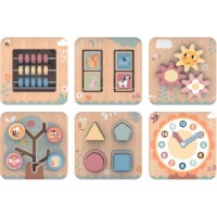 Бизиборд Tooky Toy 7in1 Activity Cube (TK261N) фото №5 — интернет-магазин Desire.md