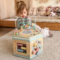 Бизиборд Tooky Toy 7in1 Activity Cube (TK261N) фото №4 — интернет-магазин Desire.md