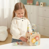 Busy Board Tooky Toy Play Cube (TP382) imaginea #5 — magazin online Desire.md
