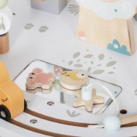 Măsuţă interactivă Baby Mix Wood Montessori (58316) imaginea #8 — magazin online Desire.md