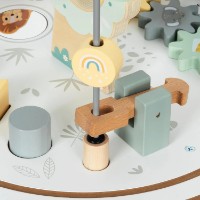 Măsuţă interactivă Baby Mix Wood Montessori (58316) imaginea #3 — magazin online Desire.md