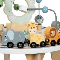 Măsuţă interactivă Baby Mix Wood Montessori (58316) imaginea #5 — magazin online Desire.md