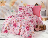 Lenjerie de pat Cottony Poplin Anabella Roz/Companionul Anabella roz 1P (273271/217175)