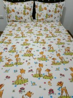 Lenjerie de pat Cottony Poplin Caprioare/Verde Nr 72 1P (22101854-9/211245) imaginea #2 — magazin online Desire.md