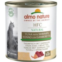 Влажный корм для кошек Almo Nature Natural Tuna/Shrimps 280g