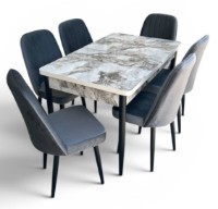 Set mobilă pentru bucătărie Magnusplus Loft Efes/Kare Gold Babyface 11Grey