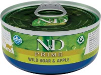 Hrană umedă pentru pisici Farmina N&D Prime Wild Boar & Apple 70g