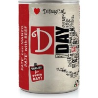 Hrană umedă pentru pisici Disugual D-Day Cat Beef 6x400g