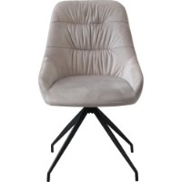 Scaun Deco Aqua Catifea Beige imaginea #4 — magazin online Desire.md