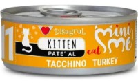 Hrană umedă pentru pisici Disugual Mini Me N11 Kitten Turkey 12x85g