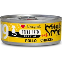 Влажный корм для кошек Disugual Mini Me N19 Sterilized Chicken 12x85g