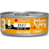 Hrană umedă pentru pisici Disugual Mini Me N3 Adult Turkey 12x85g