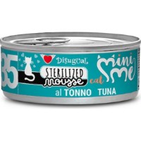 Hrană umedă pentru pisici Disugual Mini Me N35 Mousse Sterilised Tuna 12x85g