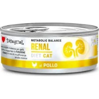 Hrană umedă pentru pisici Disugual Renal Diet Chicken 12x85g