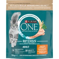 Hrană uscată pentru pisici Purina One Adult Chicken & Grain Cereal 750g 