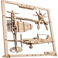 3D-puzzle UGears 2.5D Framed Fighter Plane  imaginea #2 — magazin online Desire.md