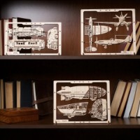 3D-puzzle UGears 2.5D Steam Express  imaginea #7 — magazin online Desire.md