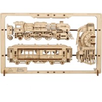 3D-puzzle UGears 2.5D Steam Express 