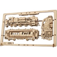 3D-puzzle UGears 2.5D Steam Express  imaginea #2 — magazin online Desire.md