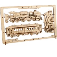 3D-puzzle UGears 2.5D Steam Express  imaginea #4 — magazin online Desire.md
