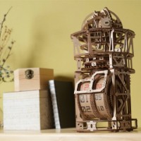 3D-puzzle UGears Astronomer Table Clock With Tourbillon (70162) imaginea #3 — magazin online Desire.md