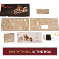 3D-puzzle UGears Bike VM-02 (UTG0038) imaginea #5 — magazin online Desire.md