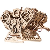 3D-puzzle UGears Engine Model Kit V8 (70264)