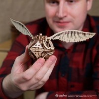 3D-puzzle UGears Harry Potter Golden Snitch  imaginea #2 — magazin online Desire.md