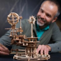 3D-puzzle UGears Mechanical Tellurion (UTG0090) imaginea #6 — magazin online Desire.md