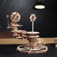 3D-puzzle UGears Mechanical Tellurion (UTG0090) imaginea #2 — magazin online Desire.md