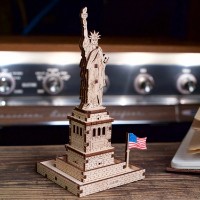 3D пазл UGears Mini Statue Of Liberty  фото №3 — интернет-магазин Desire.md