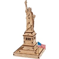 3D пазл UGears Mini Statue Of Liberty  фото №6 — интернет-магазин Desire.md
