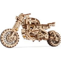 3D пазл UGears Motorcycle Scrambler UGR-10 With Sidecar (UTG0072) фото №7 — интернет-магазин Desire.md