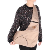Transport pentru câini Flamingo Kanga Beige 44x20x20cm (523543) imaginea #3 — magazin online Desire.md