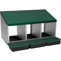 Гнездо для кур несушек с лотком для сбора яиц Des Champs MG03 (8A3CG)