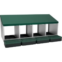 Гнездо для кур несушек с лотком для сбора яиц Des Champs MG04 (8A4CG)