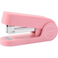 Степлер Deli LonGreen 24/6 Pink
