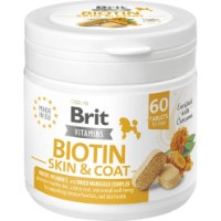 Vitamine Brit Vitamins Biotin Skin & Coat Care 120g 