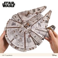 3D пазл UGears Star Wars Millennium Falcon (70271) фото №8 — интернет-магазин Desire.md