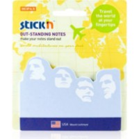 Hârtie de notițe Stick'n Out-Standing USA 30pcs (21621)