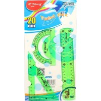 Набор линеек Yalong Flexi 20cm Green (YL88138-3)