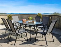 Masă GardenLine Black 150x90x70cm NEO2286  imaginea #3 — magazin online Desire.md
