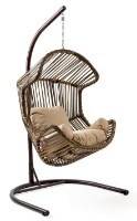 Fotoliu suspendat Capri Akcay Brown imaginea #1 — magazin online Desire.md