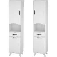 Шкаф для ванной Bofigo 12-74-01 White фото №5 — интернет-магазин Desire.md