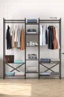 Гардеробная стойка для одежды Bofigo 26-10-08 Anthracite фото №5 — интернет-магазин Desire.md