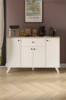 Bufet Bofigo 12-47-41 Sapphire Oak/White imaginea #4 — magazin online Desire.md